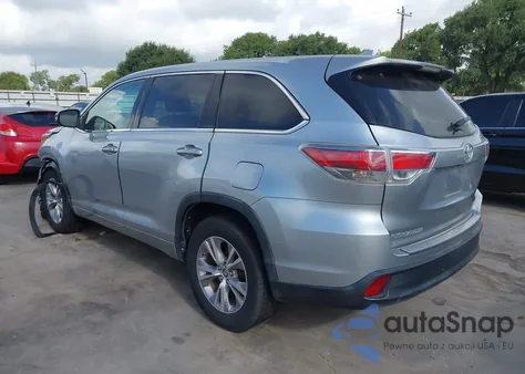 2016 Toyota Highlander Le/Le Plus из США, поврежденный, VIN 5TDZKRFH1GS169695